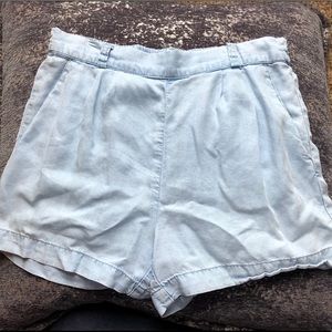 Light blue shorts